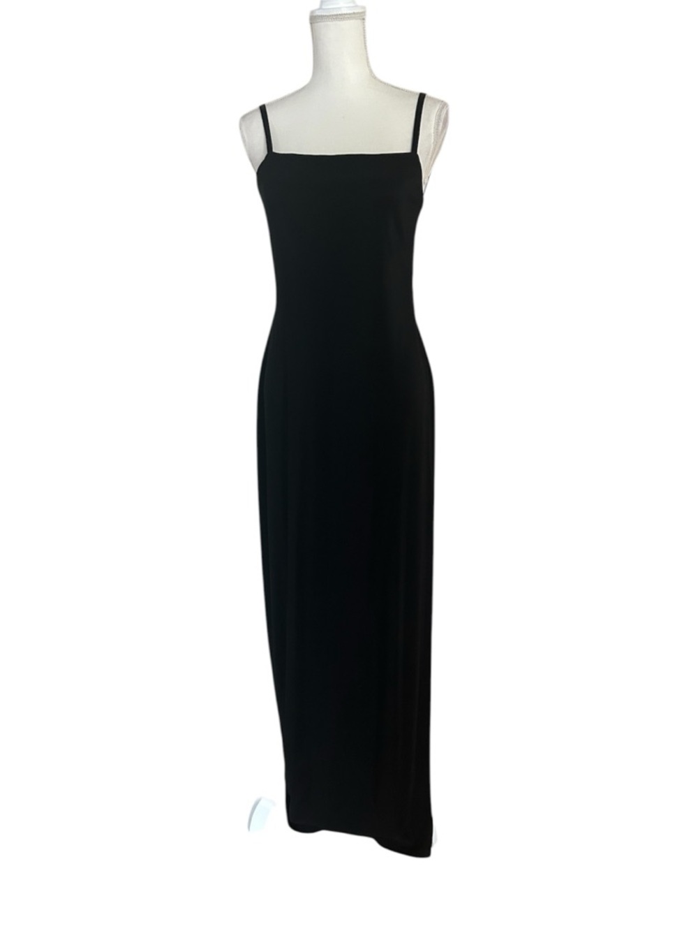 City Triangles Long Black Formal Dress
